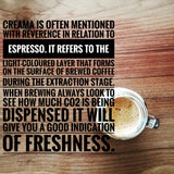 crema, espresso, bullet coffee, co2